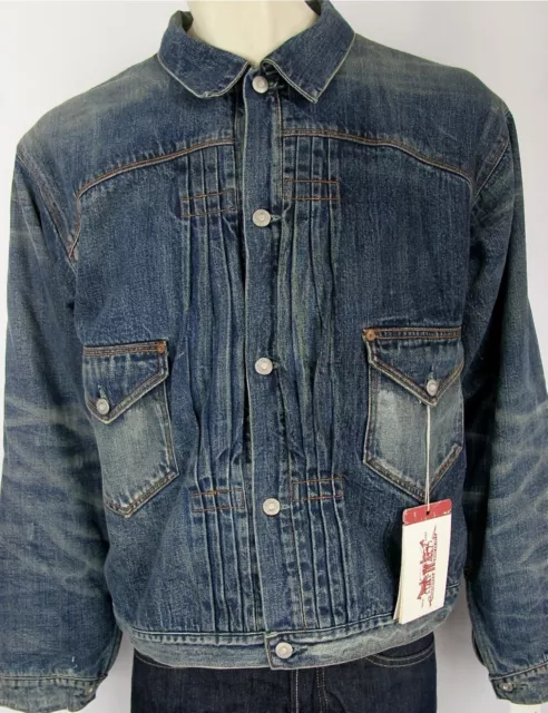 LVC Levis Vintage Clothing 1897 Blanket-Lined Pleated Blouse Jacket  705792382 S