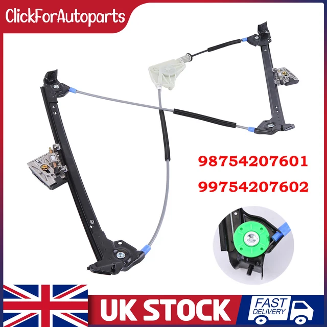 Front Right Window Regulator For Porsche Boxster Spyder 987 (2006-2012) - Heavy Duty Metal