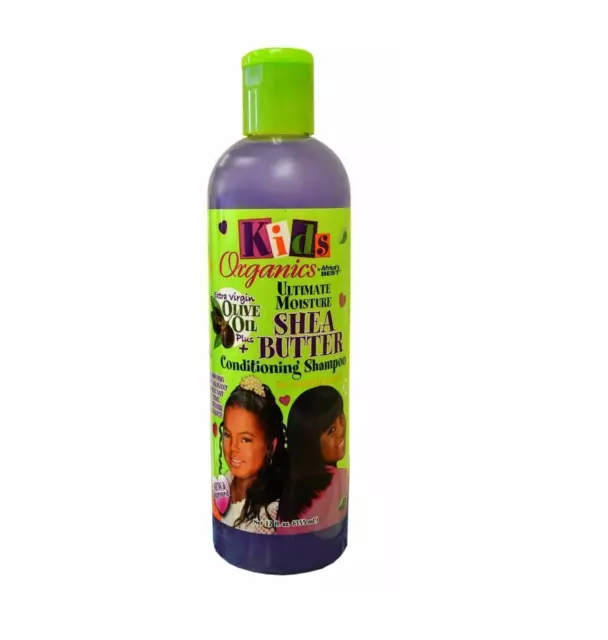 2x Africa’s Best | Kids Organics | Shea Butter Conditioning Shampoo (12oz)