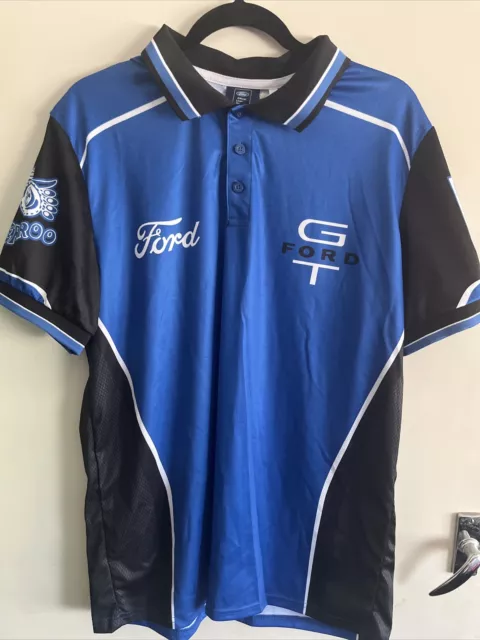 FORD GT Polo Shirt Size Large Authentic licensed product BNWT