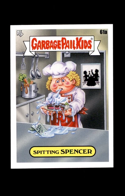 2021 Topps Garbage Pail Kids Food Fight NM-MT+ Spitting Spencer GPK #61A