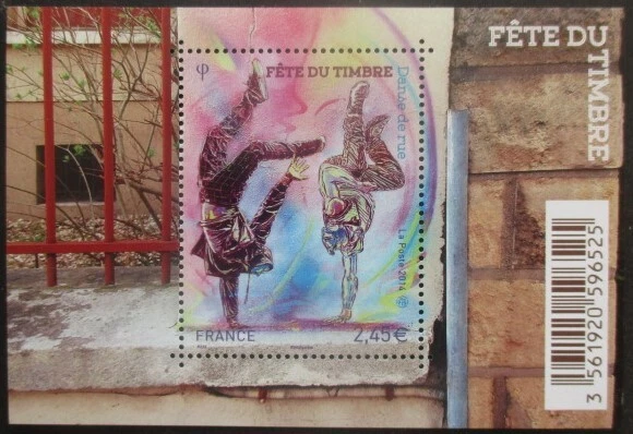 FRANCE PERSO. FEUILLET N° 25 (Spink) NEUF** Var LOGOS PHILAPOSTE