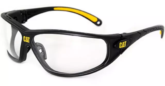 Caterpillar TREAD Protective Safety Anti-Scratch Work Sunglasses Glasses Clear