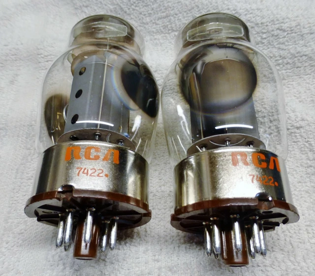 ☆VINTAGE TUNG-SOL RCA KT88 6550 NOS NIB ELECTRON TUBE 2本ペア