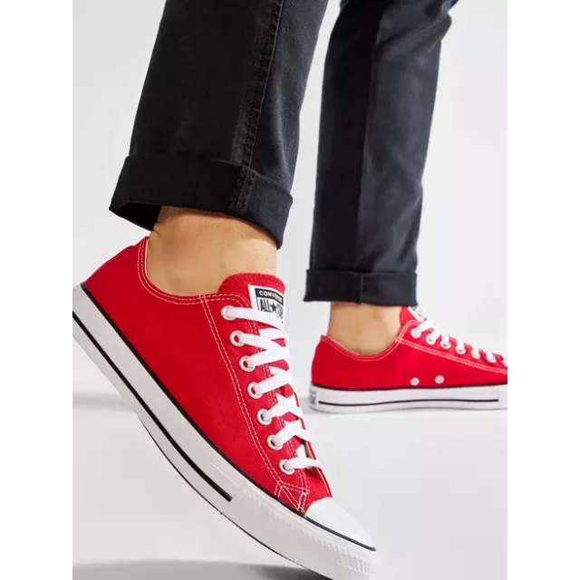 Converse Chuck Taylor All Star Sneakers Unisex basse OxM9696C Red (Rosse)