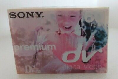 Cintas para videocámara digital Sony Premium Mini DV 60/90 DVM60PR3 - nuevas y selladas