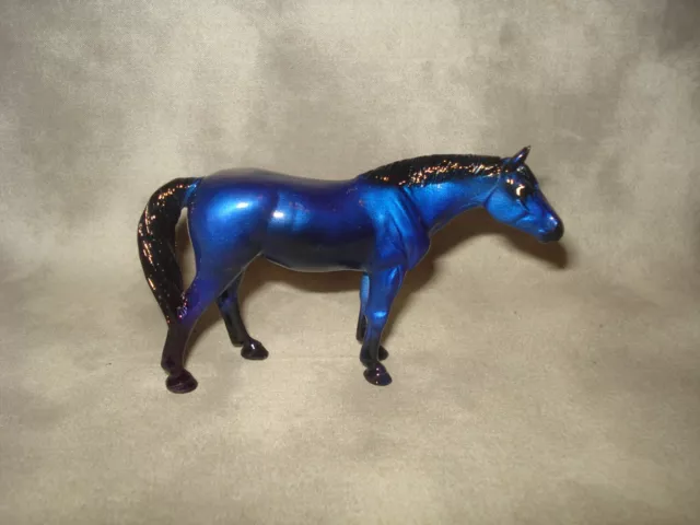 Breyer CM Glossy Decorator Indigo American Quarter Horse Stablemate