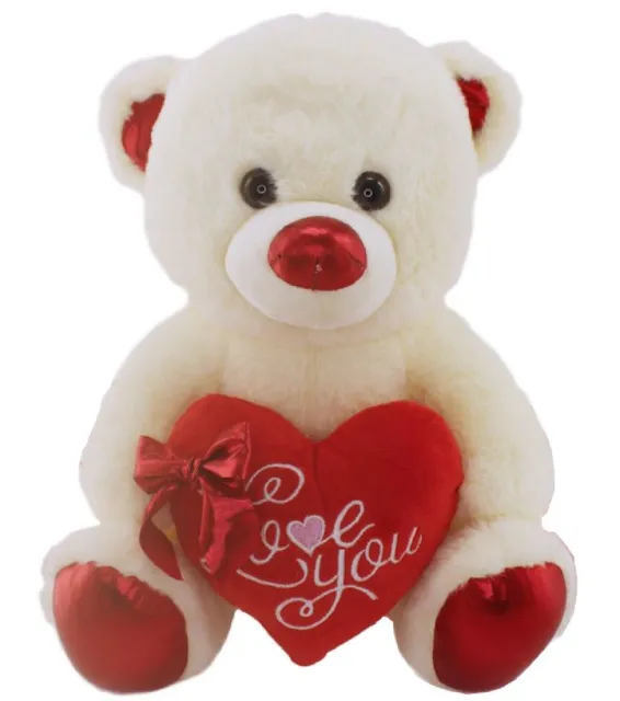 GH Peluche Koala con Cuore TI AMO Grande 20 cm Peluche San Valentino per  Lui per Lei Pupazzo Koala Piccolo Innamorati Amore