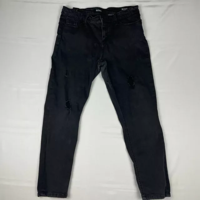 Buffalo David Bitton Jess Skinny Jeans Women’s Size 10/30 Rip & Repair Mid Rise