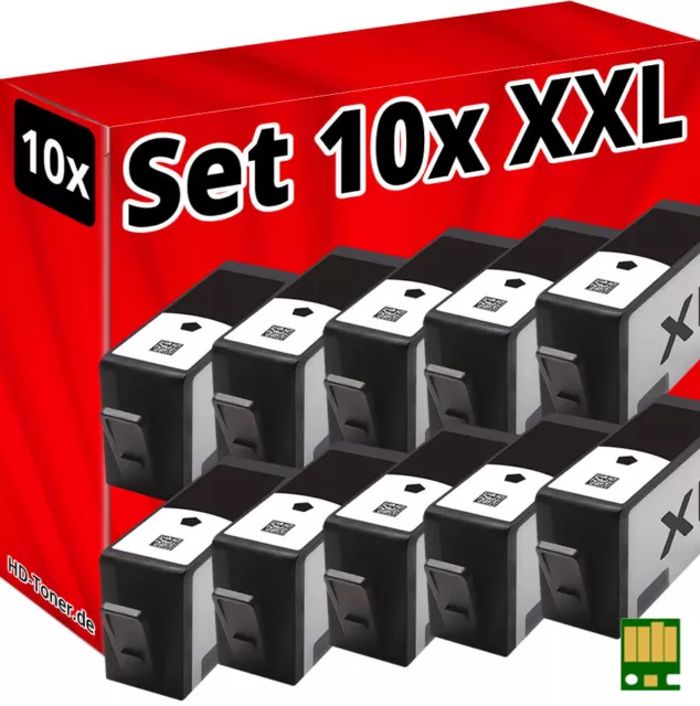 10 Chip Cartucce per HP-364-XL 5510 5514 5515 5520 5522 5524 6510 6520 7510 7520