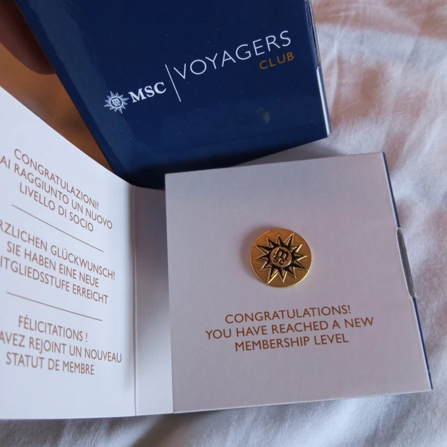 thumbnail image 2 of MSC Diamond Cruises Card – Lifetime Voyagers Club Membership (LIFETIME Instruction) – Made In Italy, 2024 2 of 6