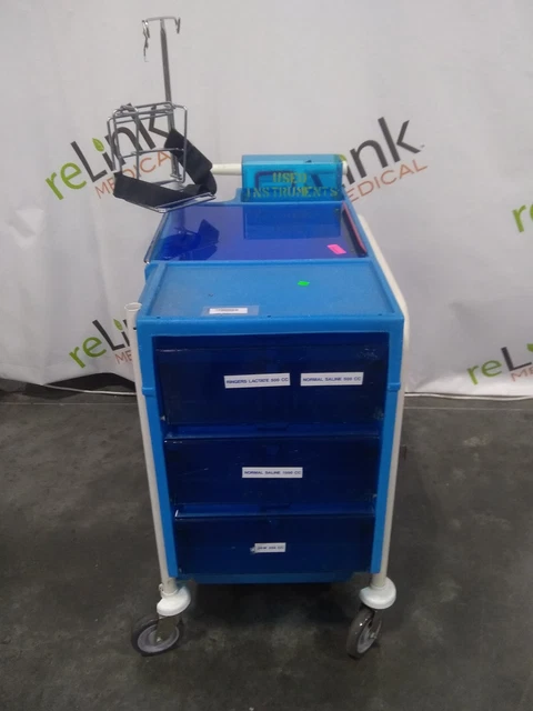 Metro Lifeline Crash Cart Medical Carts