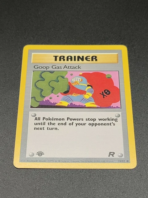 Goop Gas Attack | NM/M | Team Rocket 1st Edition 78/82 | Common | Pokemon