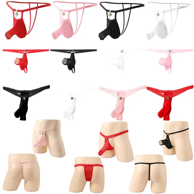Women - Underwear: Cutout Letter Rhinestone Thong Panty (11.89 EUR)