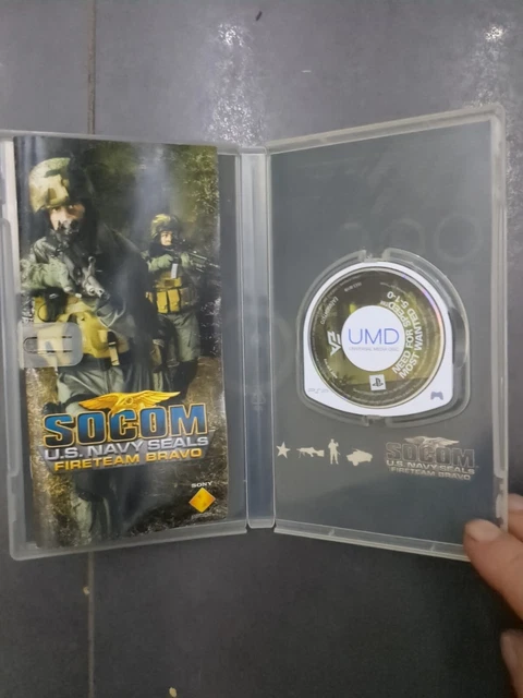 JEUX PSP SOCOM US NAVY SEALS Fireteam bravo playstation vintage retro ...