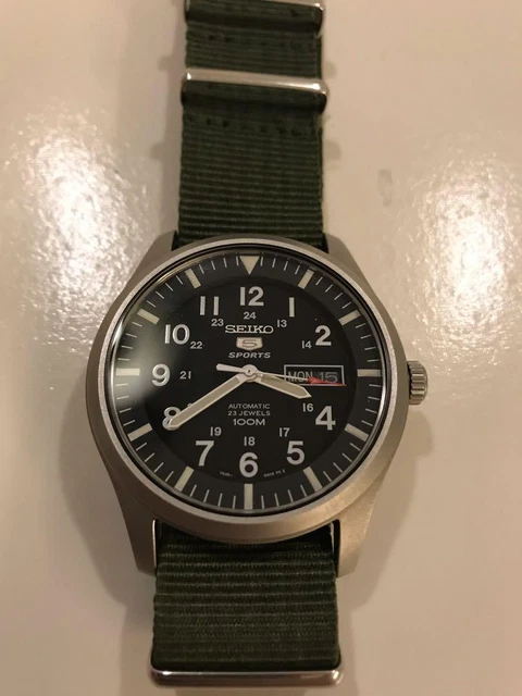 Seiko 5 Sports SNZG15K1 Men’s Watch + Worldwide Warranty + Seiko box UK*au