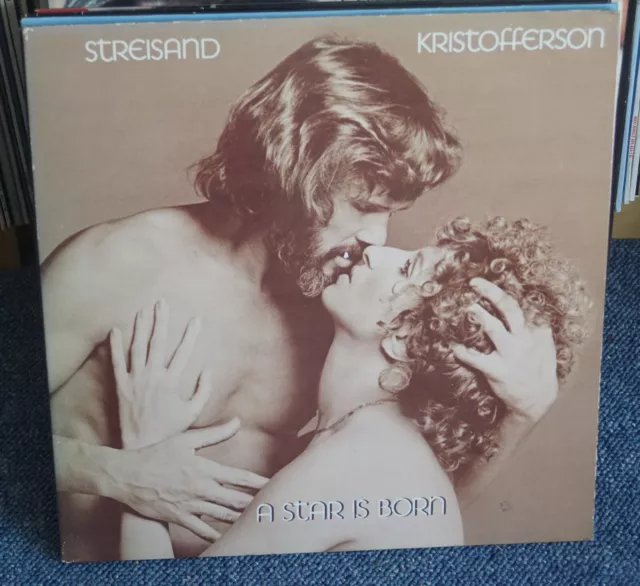 LP Barbra Streisand & Kris Kristofferson - A Star is born in gutem Zustand