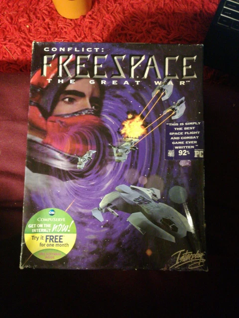 Conflict Freespace Battle Pack – Jeu PC Big Box, Très Bon état (boîte, Notice)