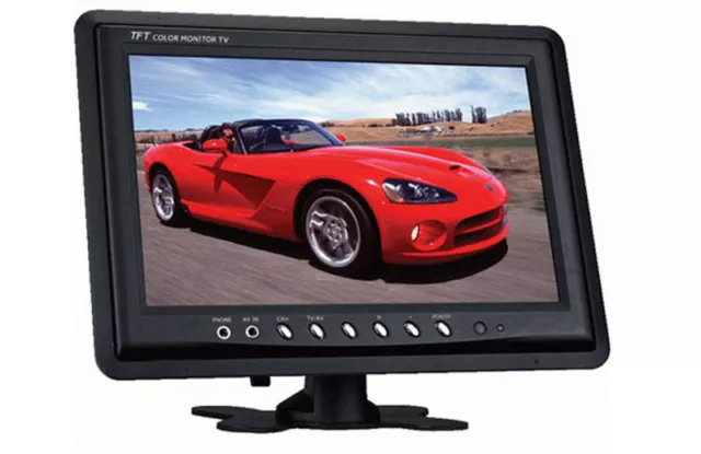 22,9 cm 9 " Zoll LCD TFT MONITOR Display Auto für Rückfahrkamera nachrüsten