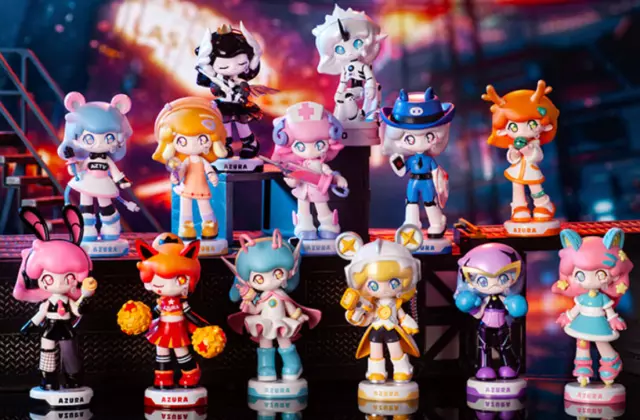 POP MART  Azura Animal Fighting Match Series Blind Box Confirmed Figure