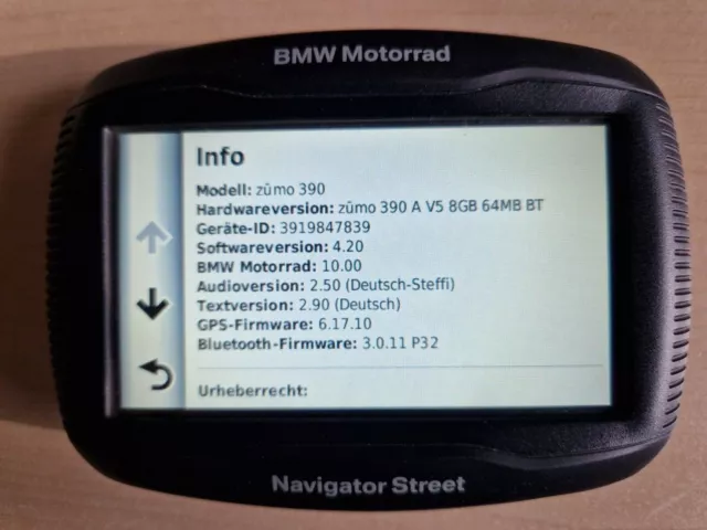BMW Navigator Street Garmin Zumo Navi Motorrad GPS Navigationssystem Europa 2