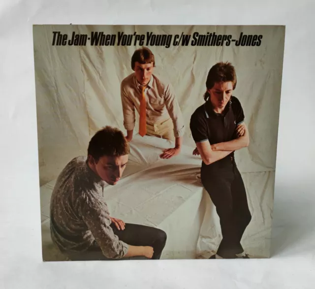 The Jam - When You're Young/Smithers-Jones - 7 inch Music Vinyl Record