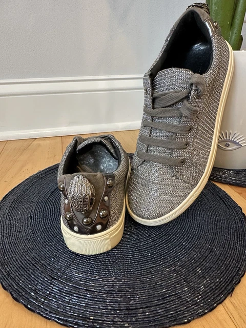 Kurt geiger ludo silver on sale