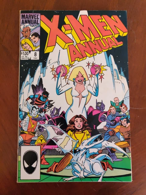 UNCANNY X-MEN #8 ANNUAL - Vol 1 (Jan 1984, Marvel) - Claremont, Duffy, Leialoha