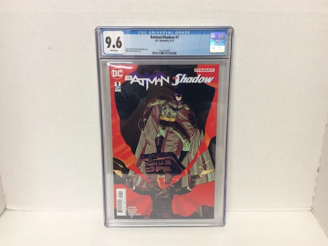 Batman Shadow DC Dynamite #1 CGC 9.6 Graded White Pages Comic Book