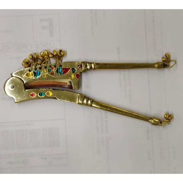 Areca Nut Cutter Brass Nut Cracker Decorative Sarota Antique Sudi Adkita