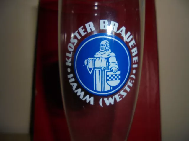 Bierglas Kloster Brauerei+ Hamm (Westf.) Nordrhein-Westfalen