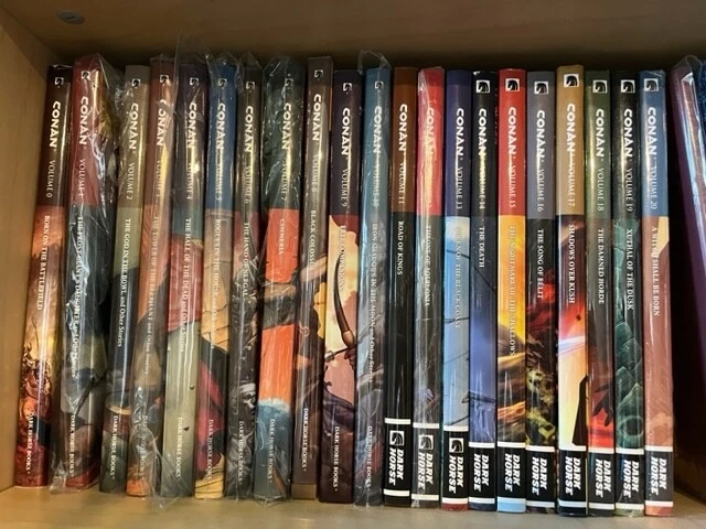 Dark Horse Complete Conan Deluxe HC set vol 0-20 (all in pristine condition)