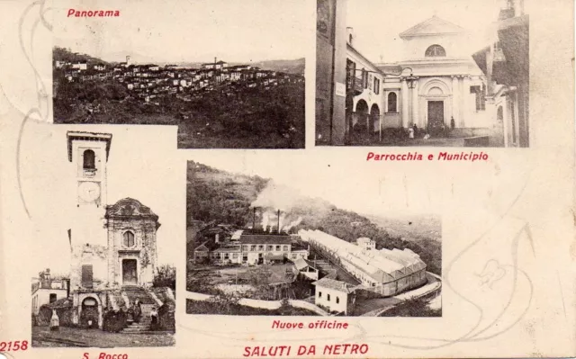 Biella - Saluti da Netro - fp vg 1915
