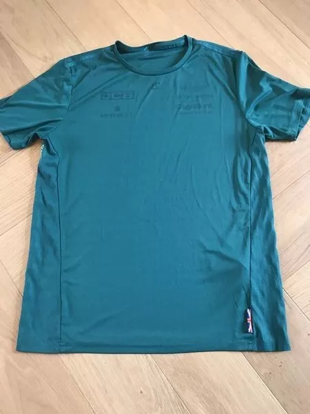 Mens Aston Martin Green T Shirt Size Large VGC