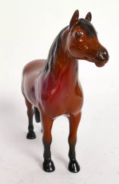 Beswick Horses 'Dartmoor Pony' "Jentyl" Brown Gloss Made in England! 3