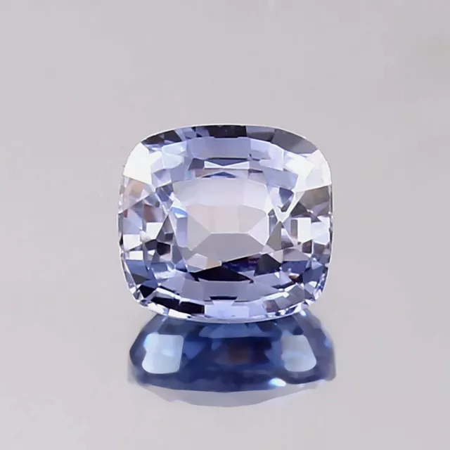 AAA Naturel sans Défaut Kashmiri Saphir Bleu Coupe Coussin Desseré Gemme 4.60 CT
