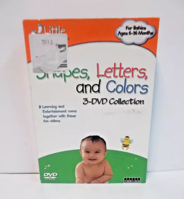 Little Steps: Letters, Shapes and Color (DVD, 2006