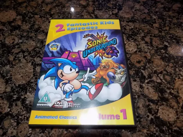 Sonic Underground Dr Robotniks Revenge DVD Kids Family Movie 843501000021