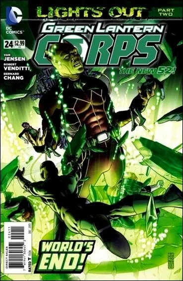 Green Lantern Corps #24 Dec 2013 Hal Jordan Kilowog Dc New 52 Comic Book 1