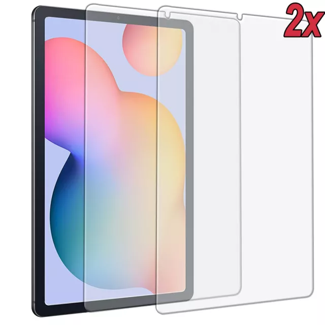 2x 9H Hartglas für Samsung Galaxy Tab S6 Lite 10.4 2022 / 2020 Schutzglas