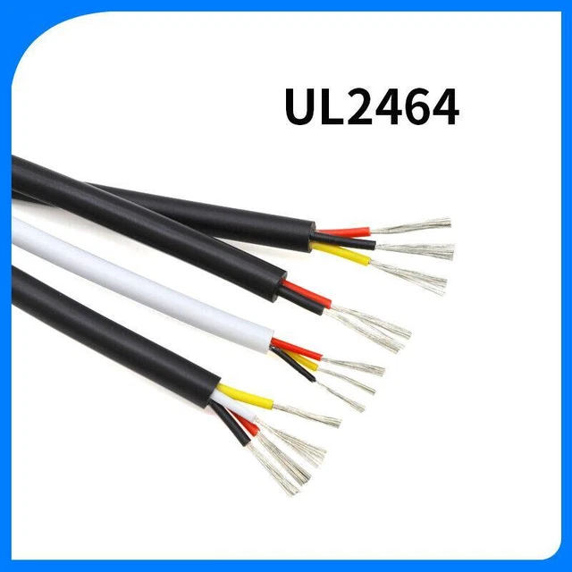 Lotto cavo elettrico flessibile 24 AWG cavo filo PVC - cavo di alimentazione multiplo