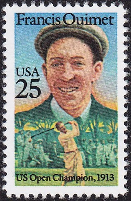 Nord Amerika Jahrgang 1988 Francis Ouimet US Open Champion 1913 Golf Mi 1983 **