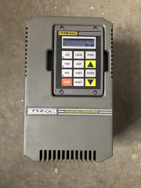 Nos Baldor Id15H201-E Adjustable Speed Drive Inverter Type 1 Enclosure .75-2 Hp
