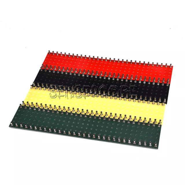 Double Row Amplifier Audio Tag Board Turret Board DIY Terminal Block 300x60x2mm