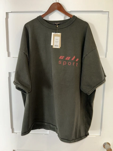YEEZY SEASON 5 Size XL Cali Sport Oversized T Shirt Onyx Dust