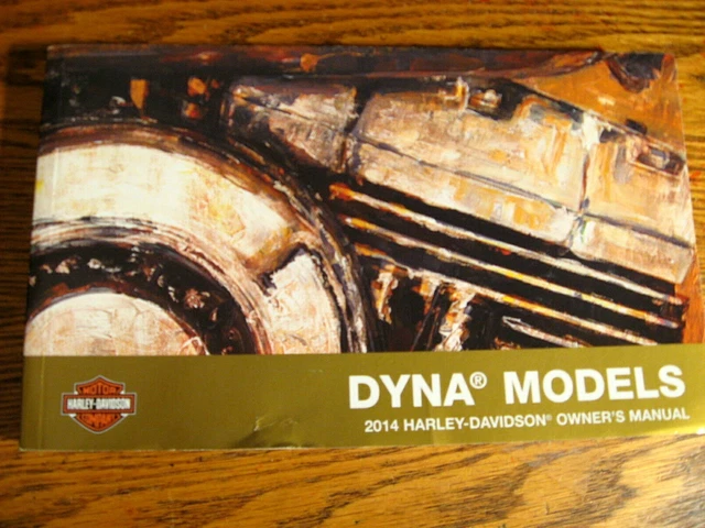 2014 Harley-Davidson Dyna Owner's Manual Super Wide Glide Fat Bob Switchback