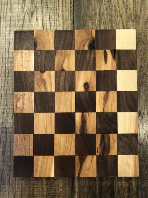 Pecan And Walnut Pattered Medium Sized Cutting Board