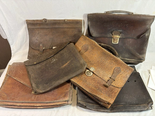 Sous-main En Cuir Alessandri Venanzi – Pochettes Et Rangement De Bureau Vintage
