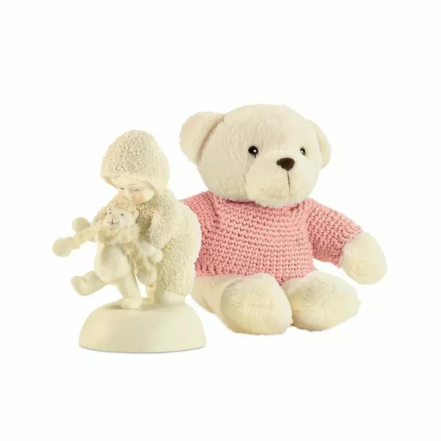 Department 56 Snowbabies Bear Back Ride 2 Piece Set