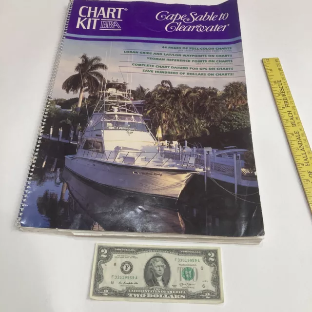 Chart Kit BBA Cape Sable To Clearwater Region 3 Large 22" x 12 Deal$$ Fastship